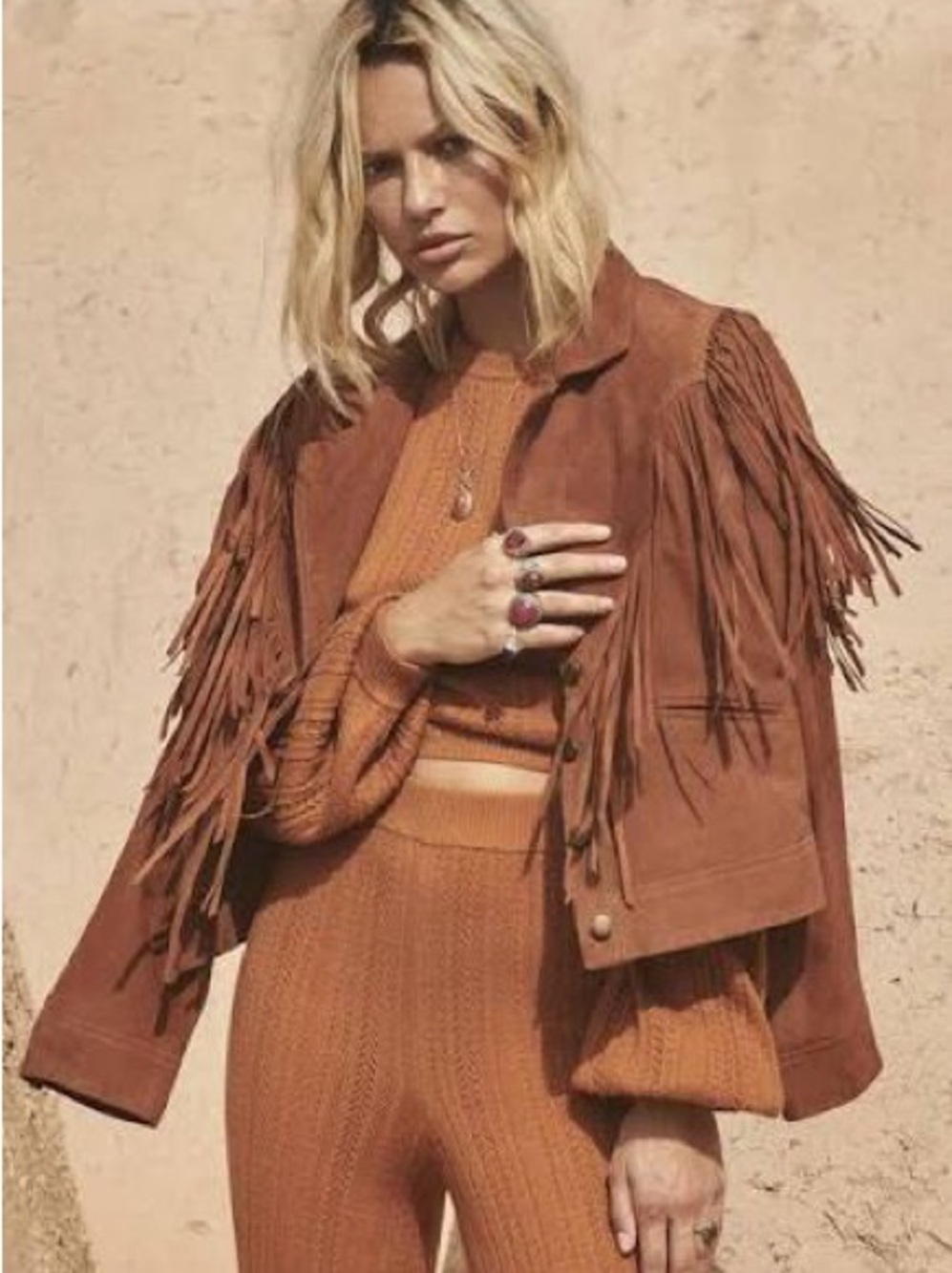 Spell Rider Suede Tassel Jacket